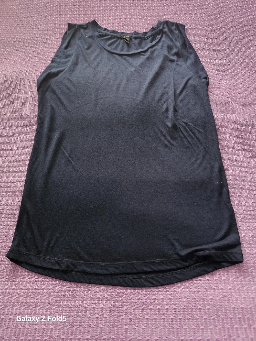 J. Crew Navy Scoop Neck Tank Top